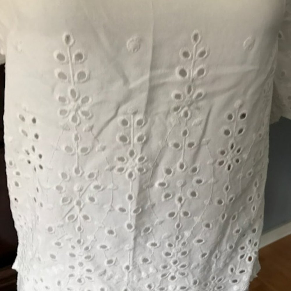 White lacey Top